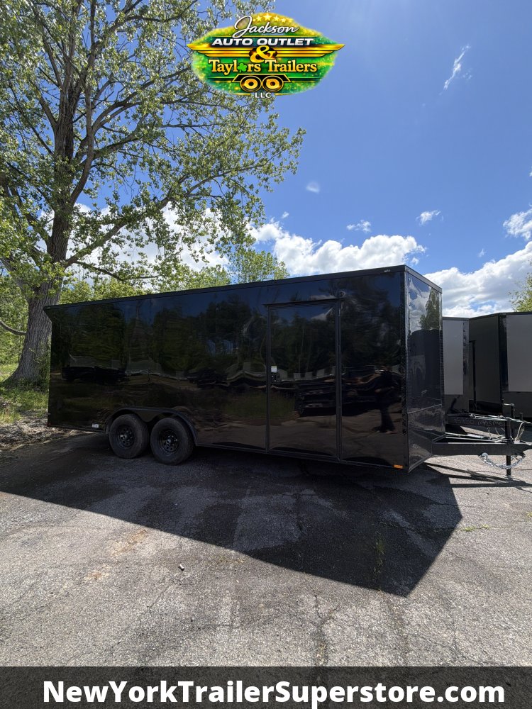 2026 Quality Cargo 8.5x20 Enclosed Trailer W/ 7' Ceiling and Black Out Package