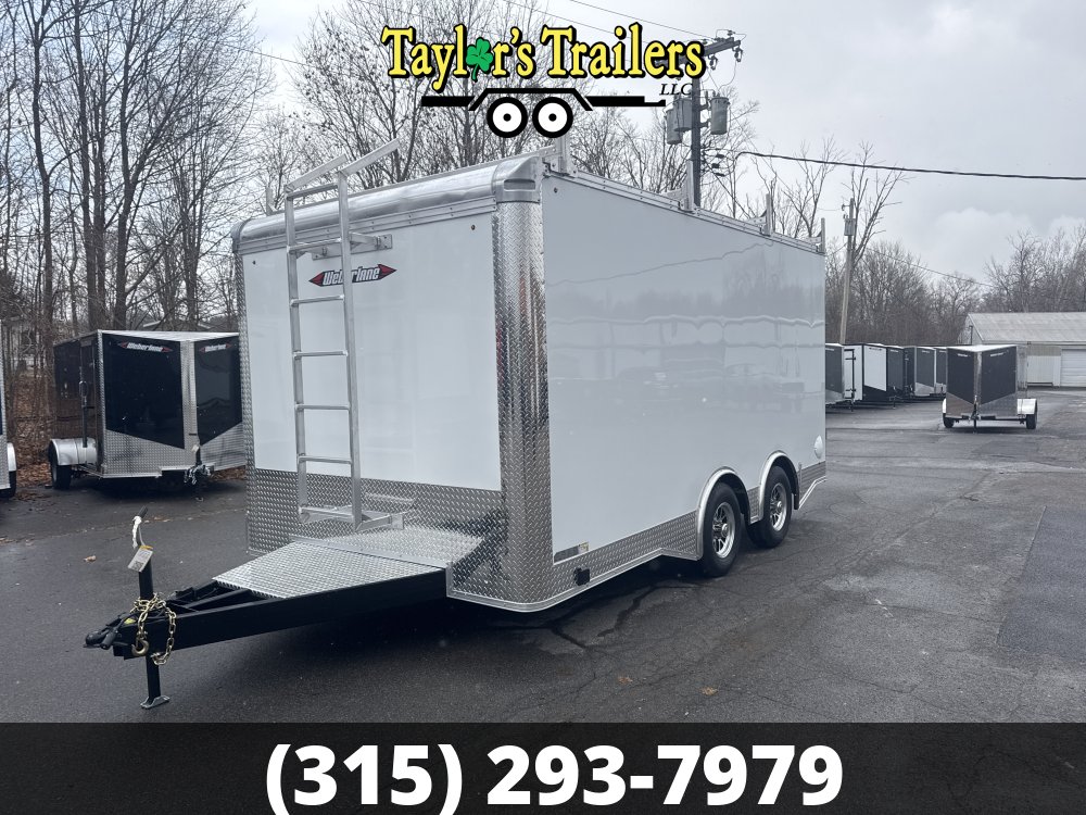 2025 Weberlane 8.5x16 Tandem Axle Contractor Enclosed Trailer 10K GVW