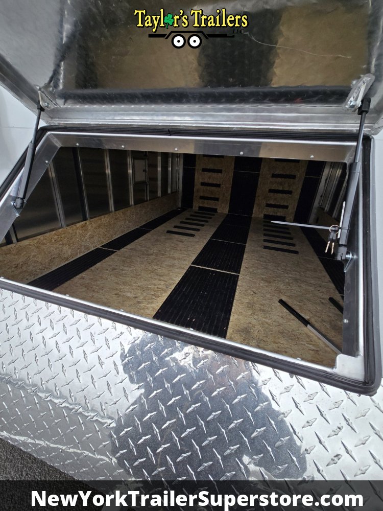 2026 Weberlane 101"x12' Snow Enclosed Trailer- 3k GVW