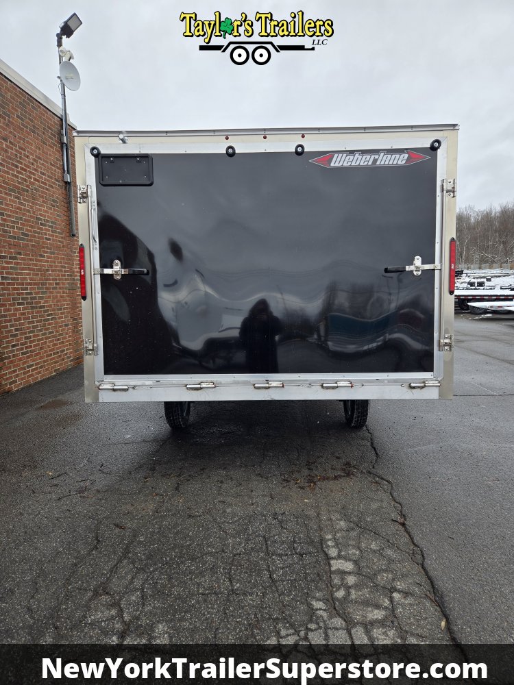 2026 Weberlane 101"x12' Snow Enclosed Trailer- 3k GVW