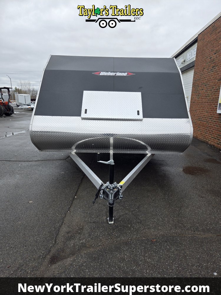 2026 Weberlane 101"x12' Snow Enclosed Trailer- 3k GVW