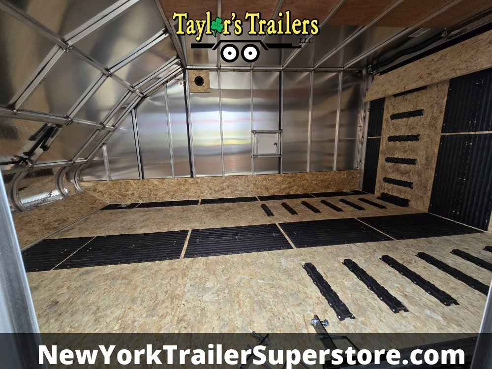 2026 Weberlane 101"x12' Snow Enclosed Trailer- 3k GVW