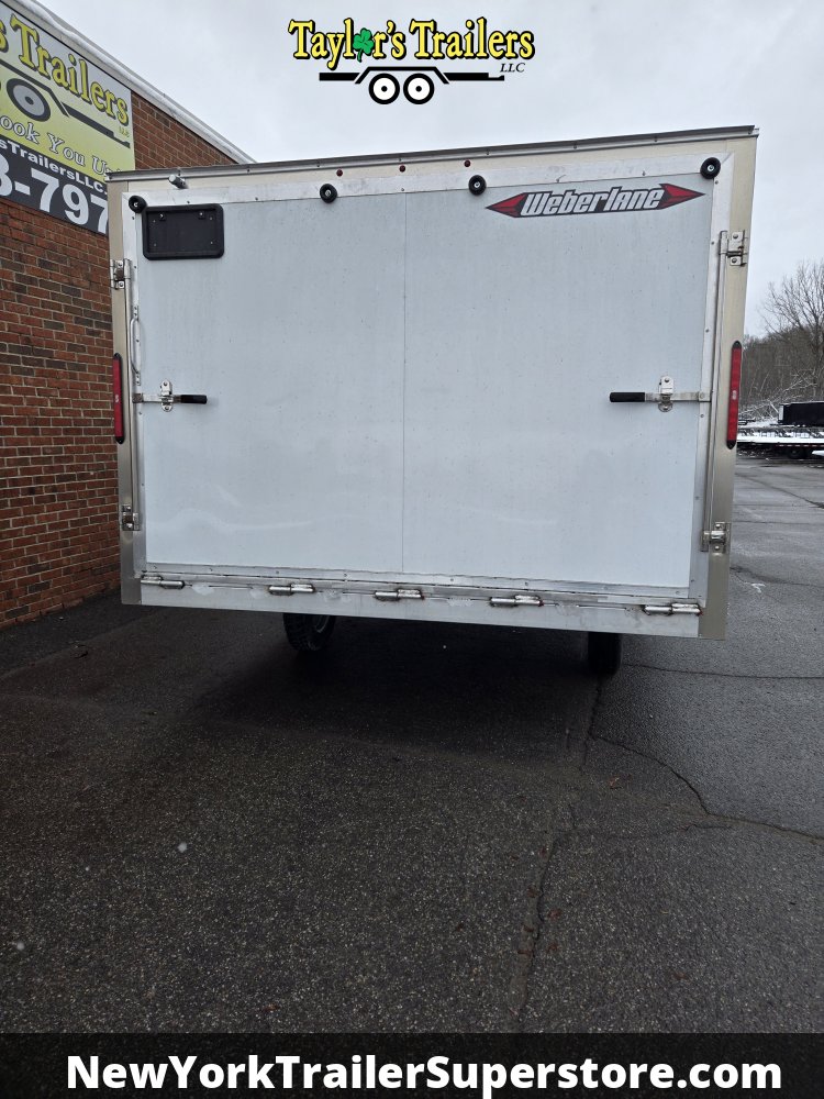 2026 Weberlane 101"x12' Snow Enclosed Trailer- 3k GVW
