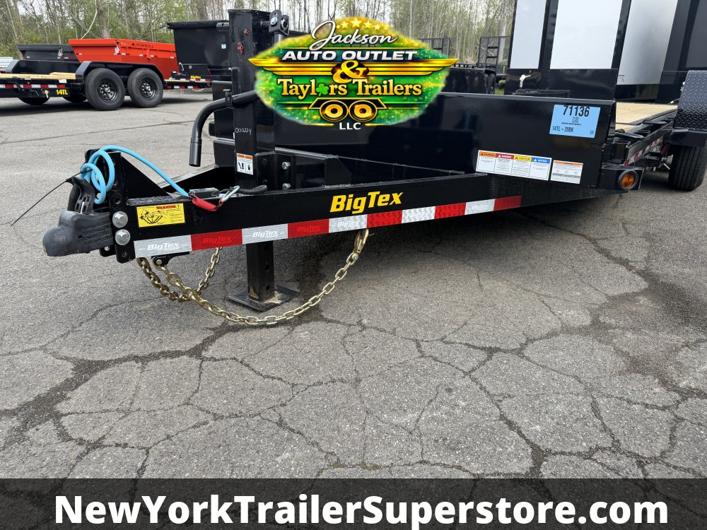 2026 Big Tex 80 x 22 14TL Heavy Duty Tilt Equipment Trailer
