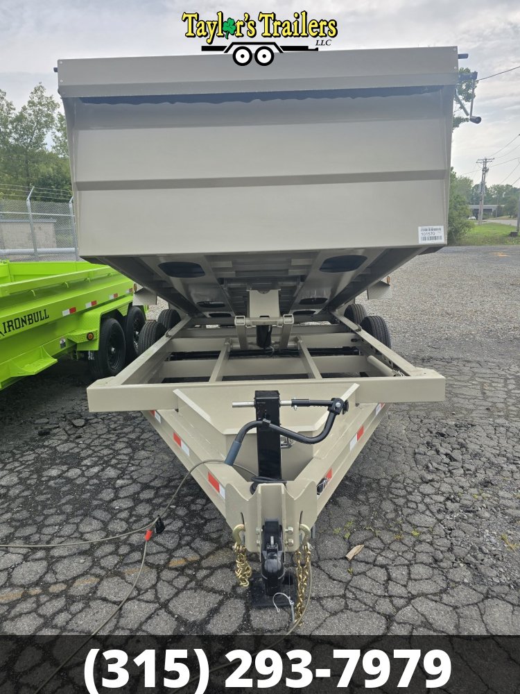 2026 Iron Bull 83x14TA 15k GVW Dump w/ 36" Sides & Tarp Kit