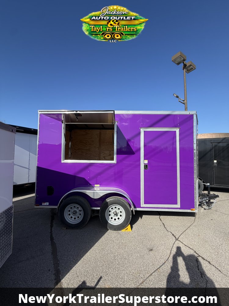 2026 Quality Cargo 6X12 TA W/ 7' Ceiling