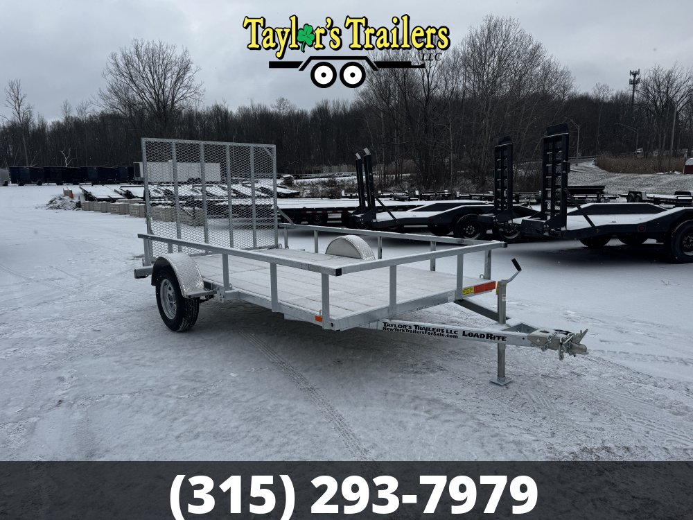 2025 Load Rite 6.5x14 3K GVW Galvanized Utility Trailer