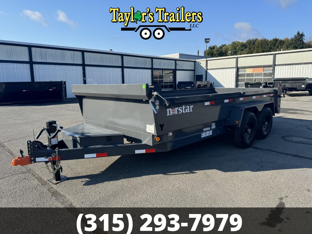 2026 Norstar 83x16 Dump 14,000 GVWR w/Tarp Kit