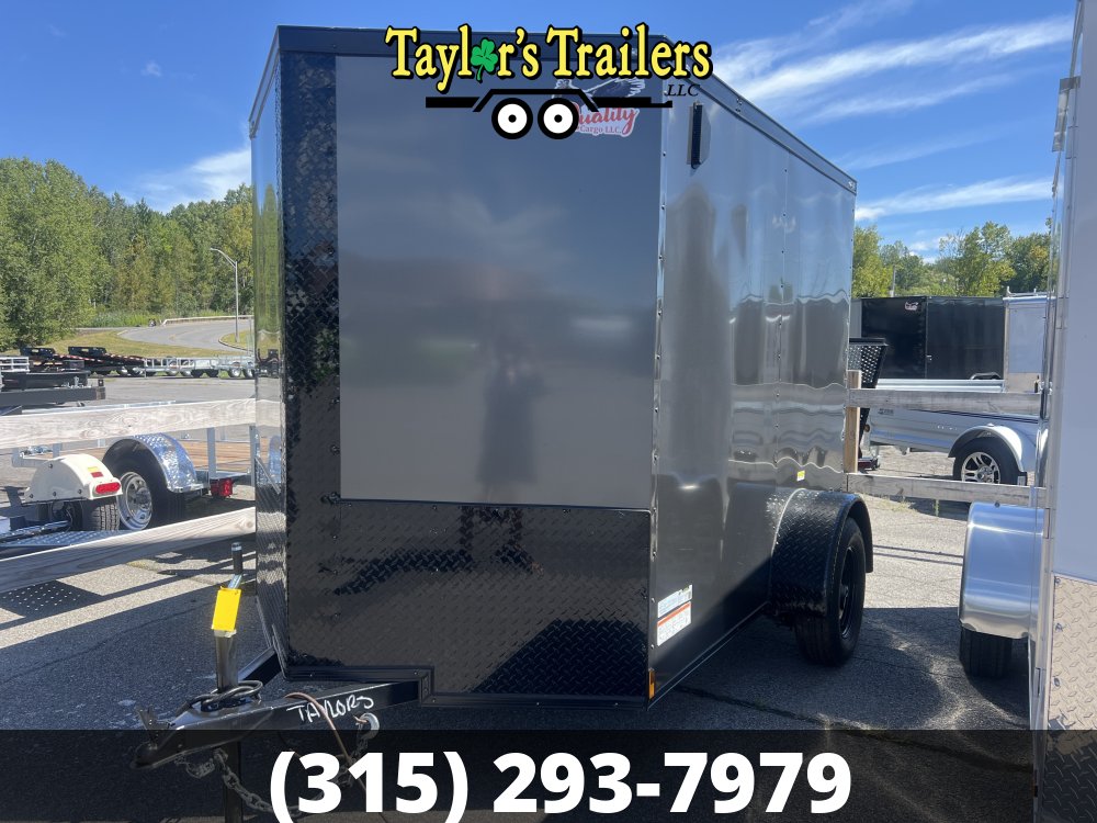 2025 Quality Cargo 72x8SA Enclosed Cargo 2990 GVW w/ 6'3" Ceiling