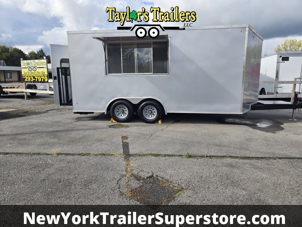 2025 Weberlane 102x16 Concession 9,990k GVWR w/ 7' Ceiling
