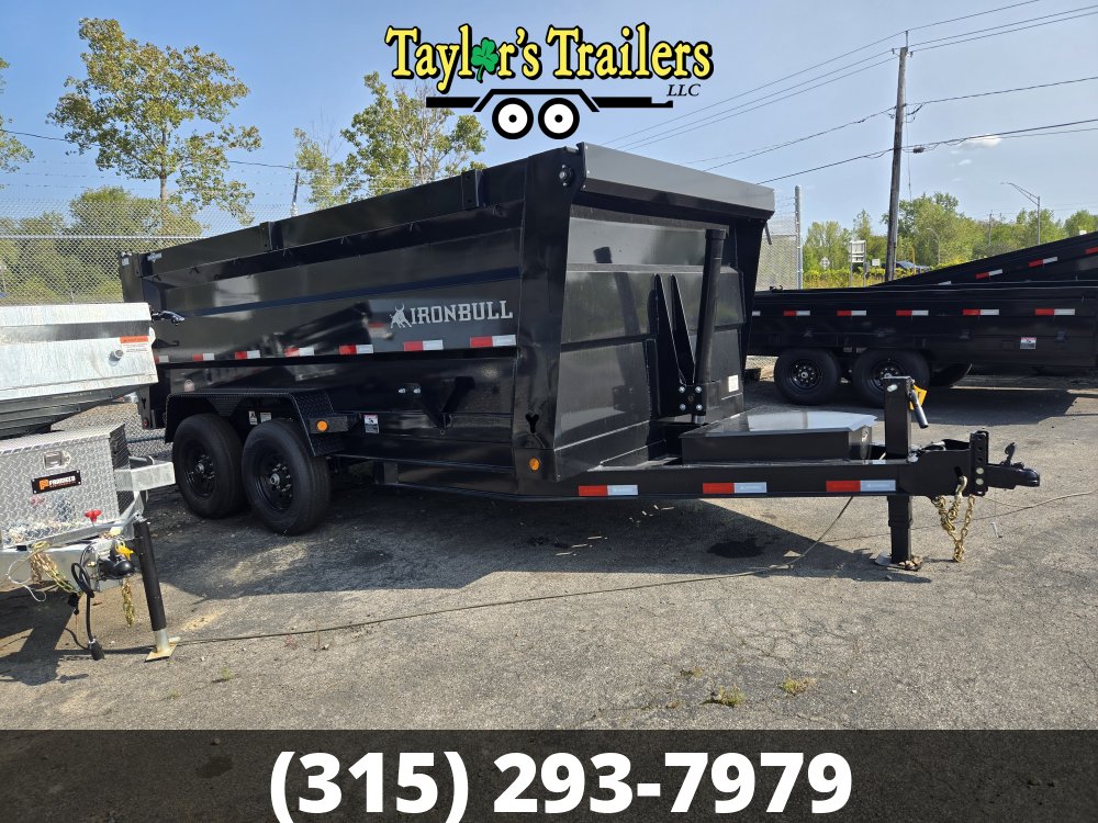 2026 Iron Bull 83x14 Dump 15,000 GVWR