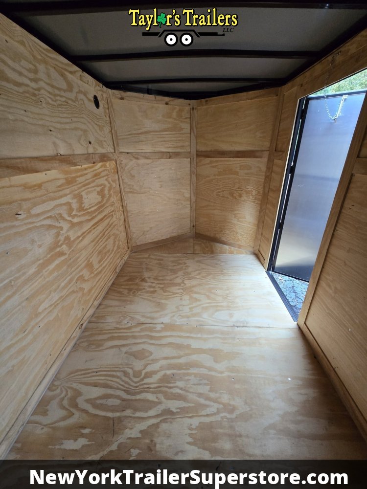 2026 Quality Cargo 72x10SA Enclosed Cargo 2990k GVW w/ 6'3" Ceiling & Blackout Package