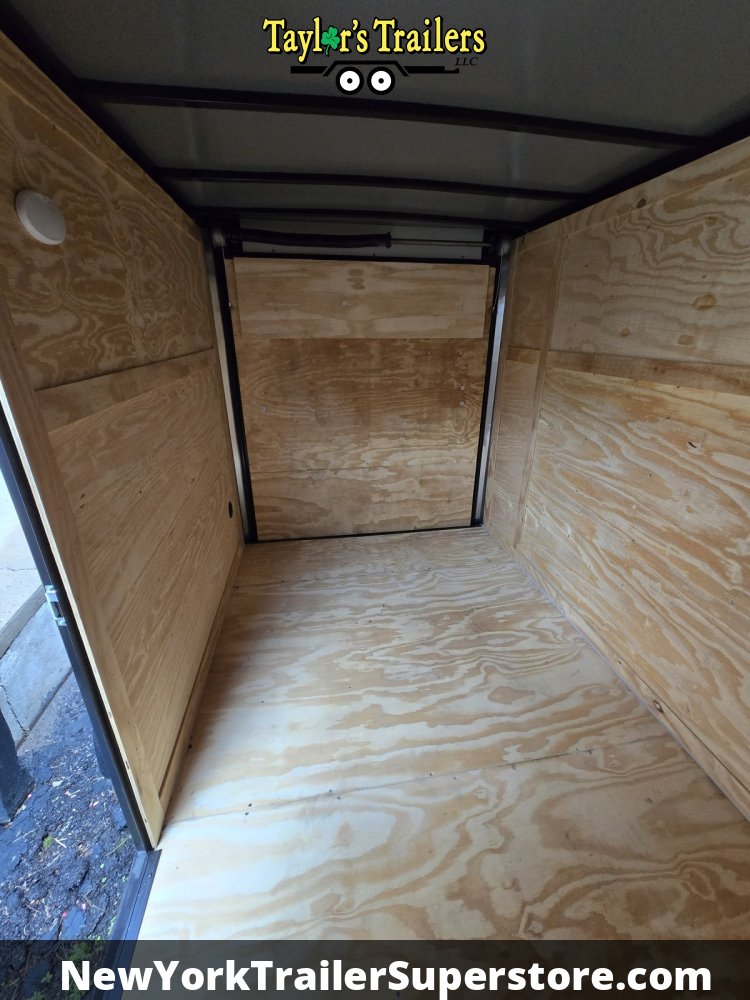 2026 Quality Cargo 72x10SA Enclosed Cargo 2990k GVW w/ 6'3" Ceiling & Blackout Package