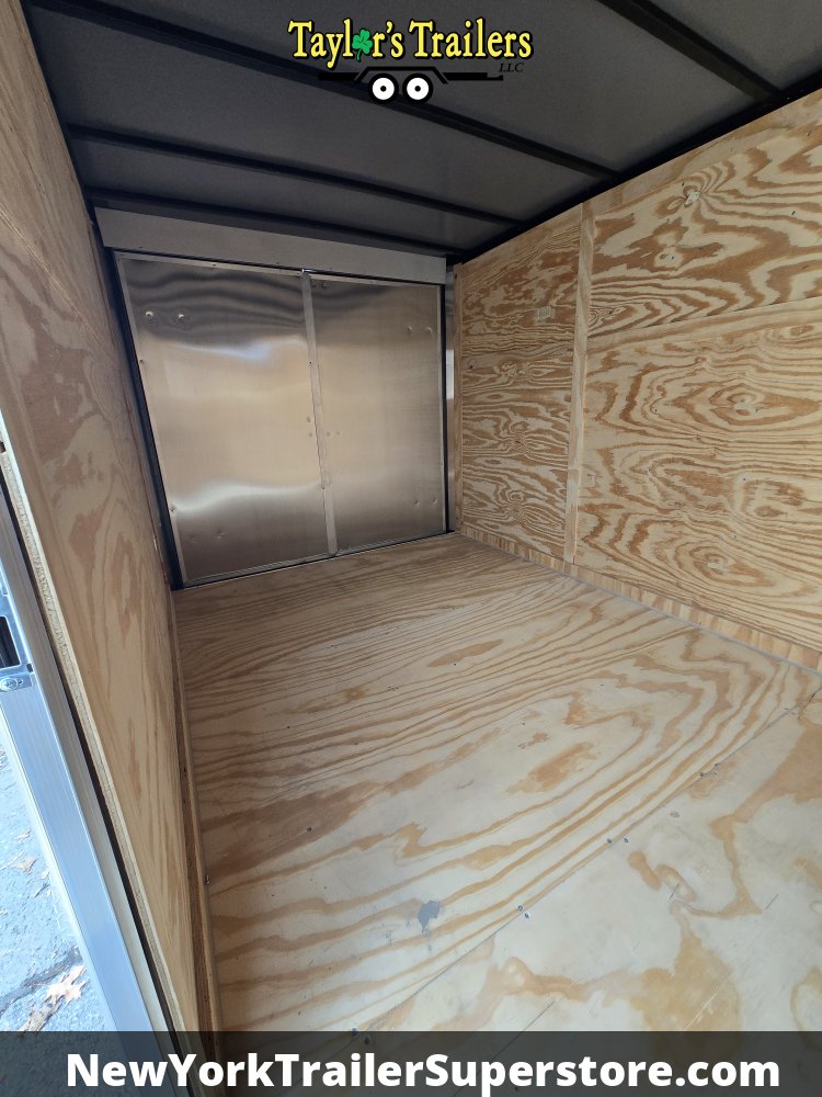 2026 Quality Cargo 7'x12'SA Enclosed Trailer w/ 6'3" Ceiling & Barn Doors- 3500k GVW