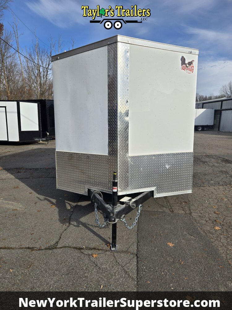 2026 Quality Cargo 7'x12'SA Enclosed Trailer w/ 6'3" Ceiling & Barn Doors- 3500k GVW