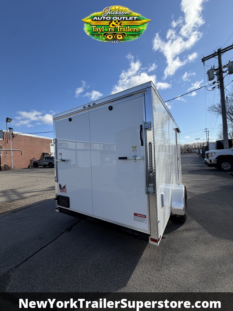 2026 Quality Cargo 7'x12'SA Enclosed Trailer w/ 6'3" Ceiling & Barn Doors- 3500k GVW