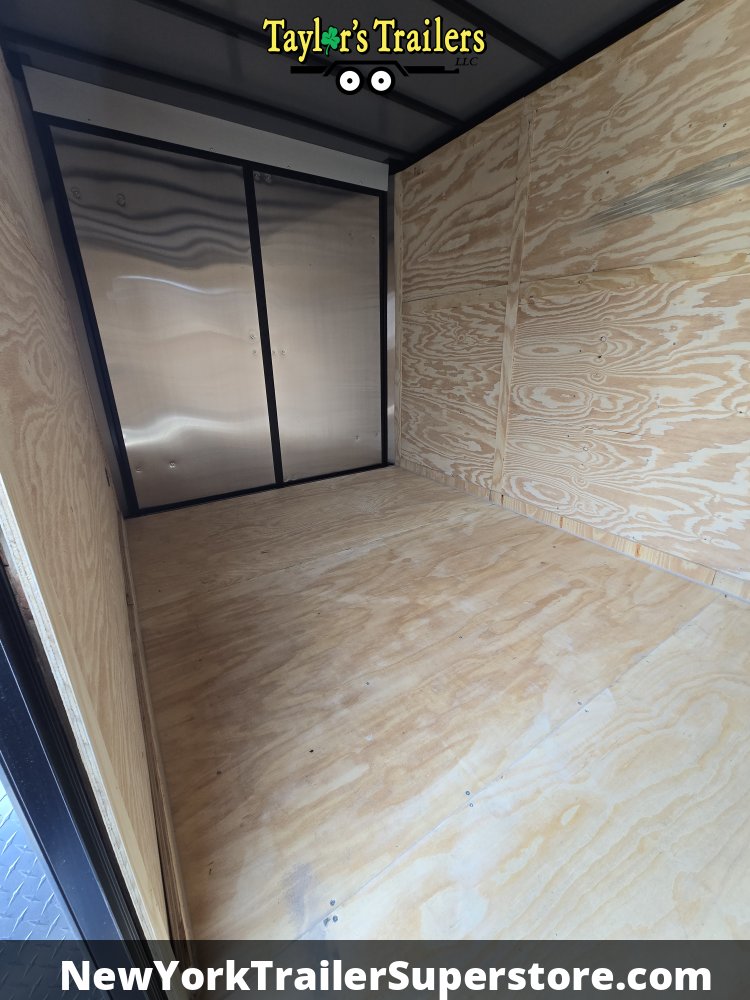 2026 Quality Cargo 7x12TA Trailer w/7' Ceiling, Barn Doors & Blackout Package- 7k GVW