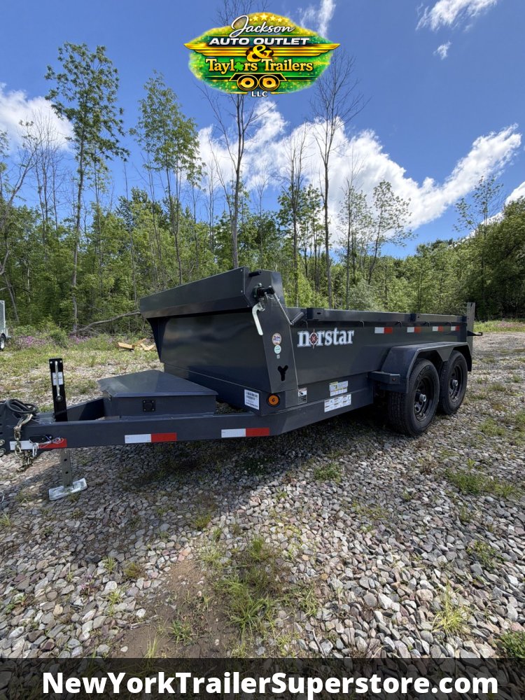 2027 Norstar 6x12 DCB Dump Trailer 10K GVW w/Tarp Kit