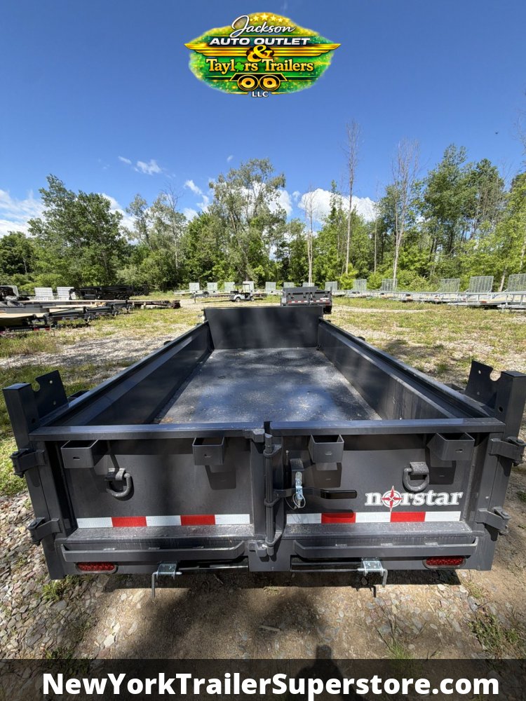 2027 Norstar 6x12 DCB Dump Trailer 10K GVW w/Tarp Kit
