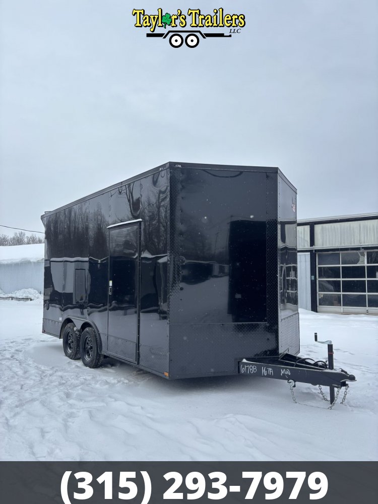 2025 Quality Cargo 102x16 Enclosed Cargo 7,000 GVWR w/8' Ceiling