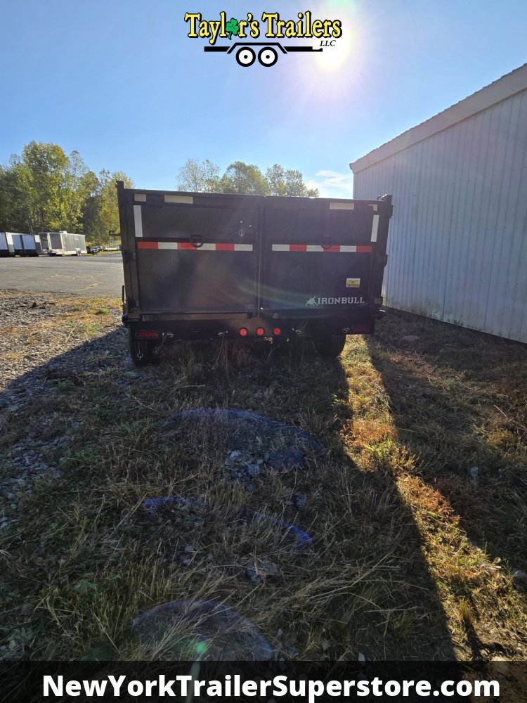2026 Iron Bull 83x16TA GooseNeck Dump 22k GVW w/ 3' Sides & Tarp Kit