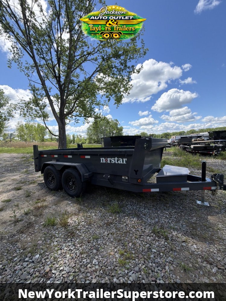 2027 Norstar 6x12 DCB Dump Trailer 10K GVW w/Tarp Kit