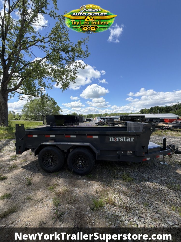 2027 Norstar 6x12 DCB Dump Trailer 10K GVW w/Tarp Kit