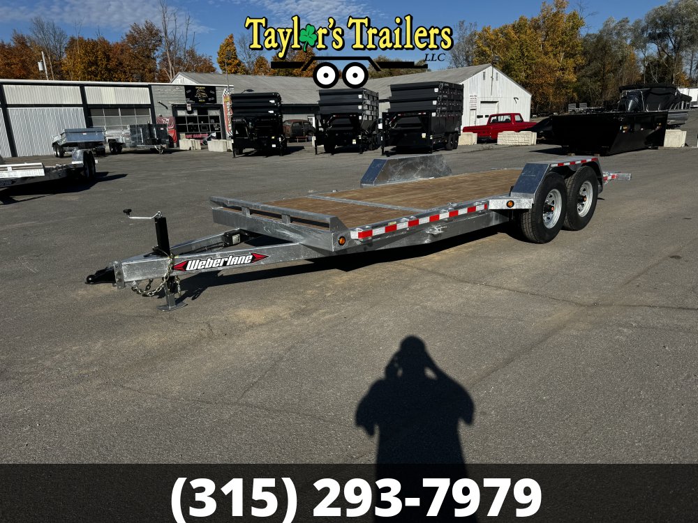 2025 Weberlane 7x16 Equipment Trailer 15K GVW