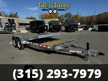 2025 Weberlane 7x16 Equipment Trailer 15K GVW