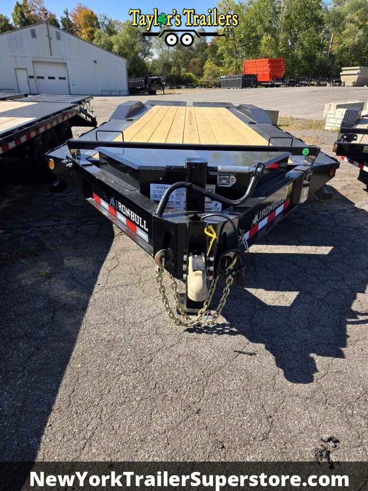 2026 Iron Bull 102x24TA Equipment 22k GVW w/ Mega Ramps & Drive Over Fenders