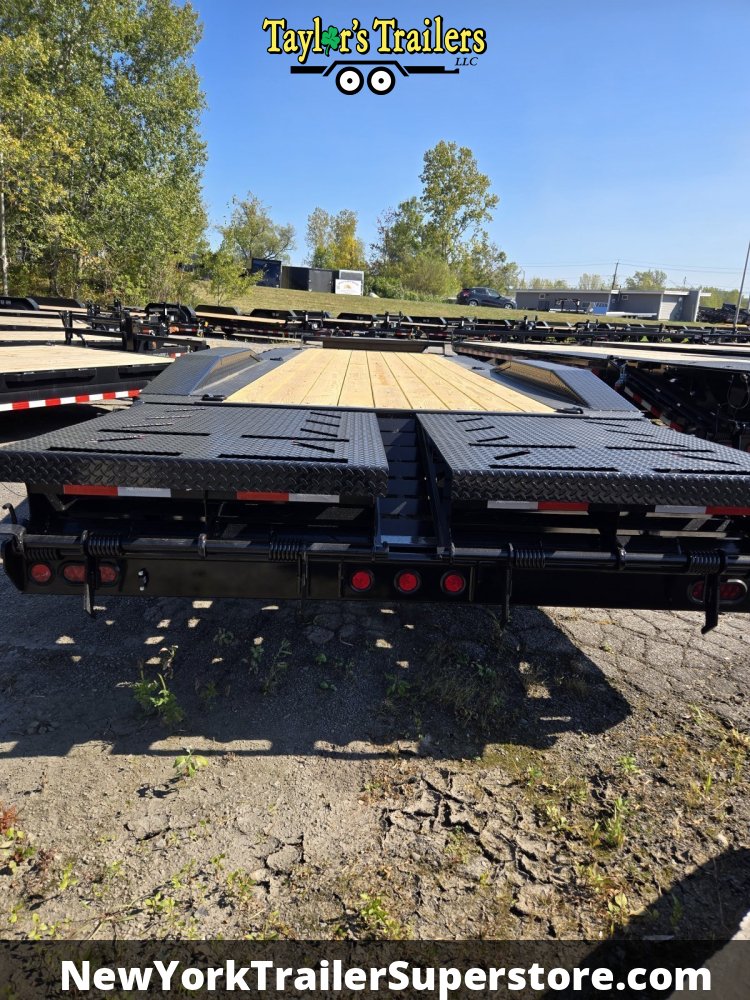 2026 Iron Bull 102x24TA Equipment 22k GVW w/ Mega Ramps & Drive Over Fenders