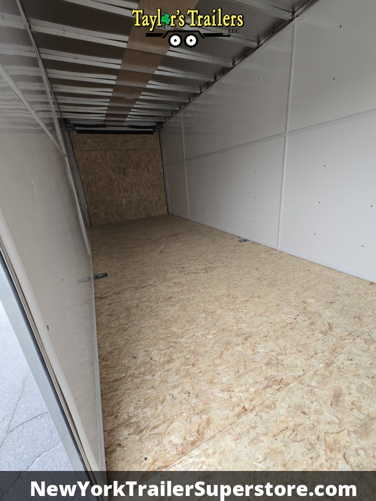 2026 Weberlane 4 Place 7X20+5 Snowmobile Trailer- 7K GVW w/ 7' Ceiling, D Rings & Rear Spoiler