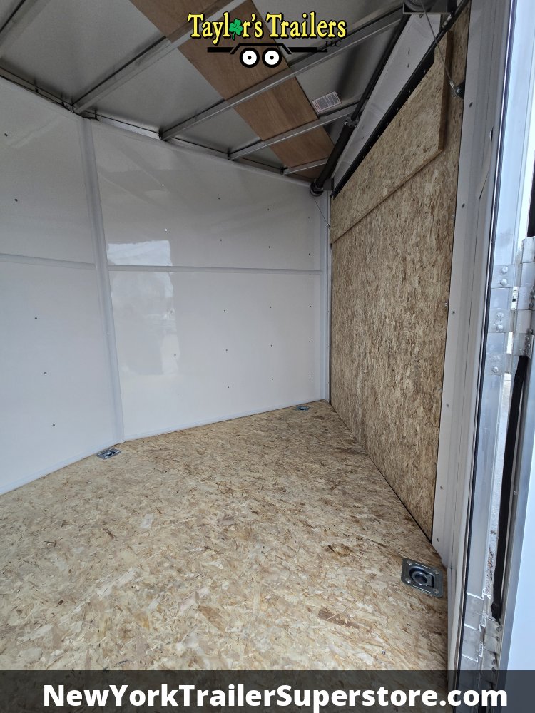 2026 Weberlane 4 Place 7X20+5 Snowmobile Trailer- 7K GVW w/ 7' Ceiling, D Rings & Rear Spoiler