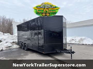 2026 Quality Cargo 8.5'x20' Trailer w/ Black Out Package, Super Duty Ramp & 8' Ceiling