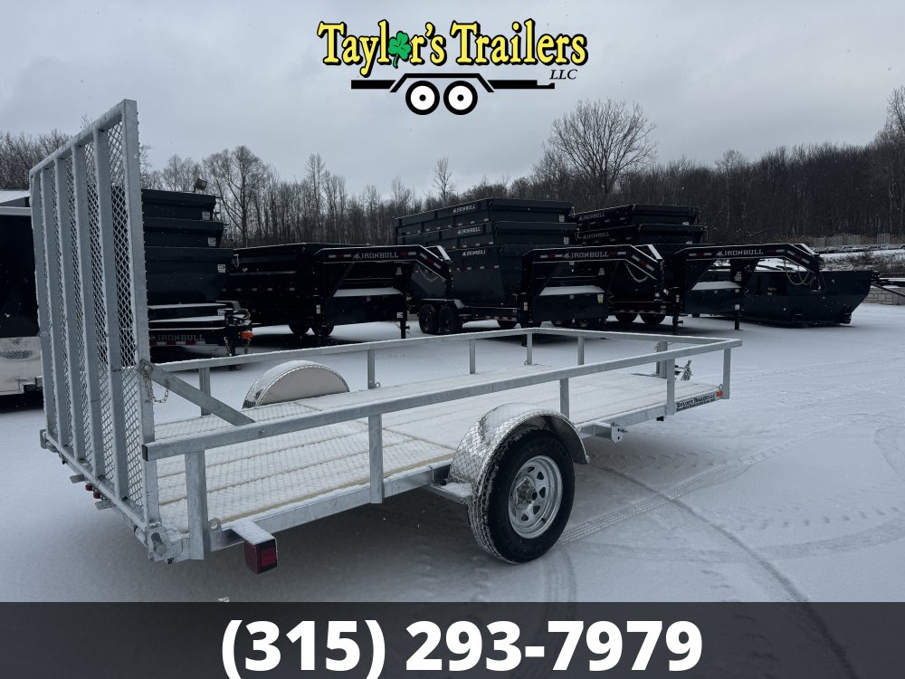 2025 Load Rite 6.5x12 3K GVW Galvanized Utility Trailer