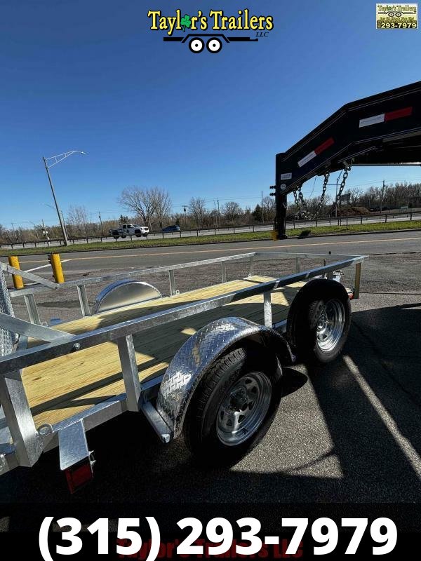 2026 Load Rite 60x10 Utility 2,999 GVWR Galvanized