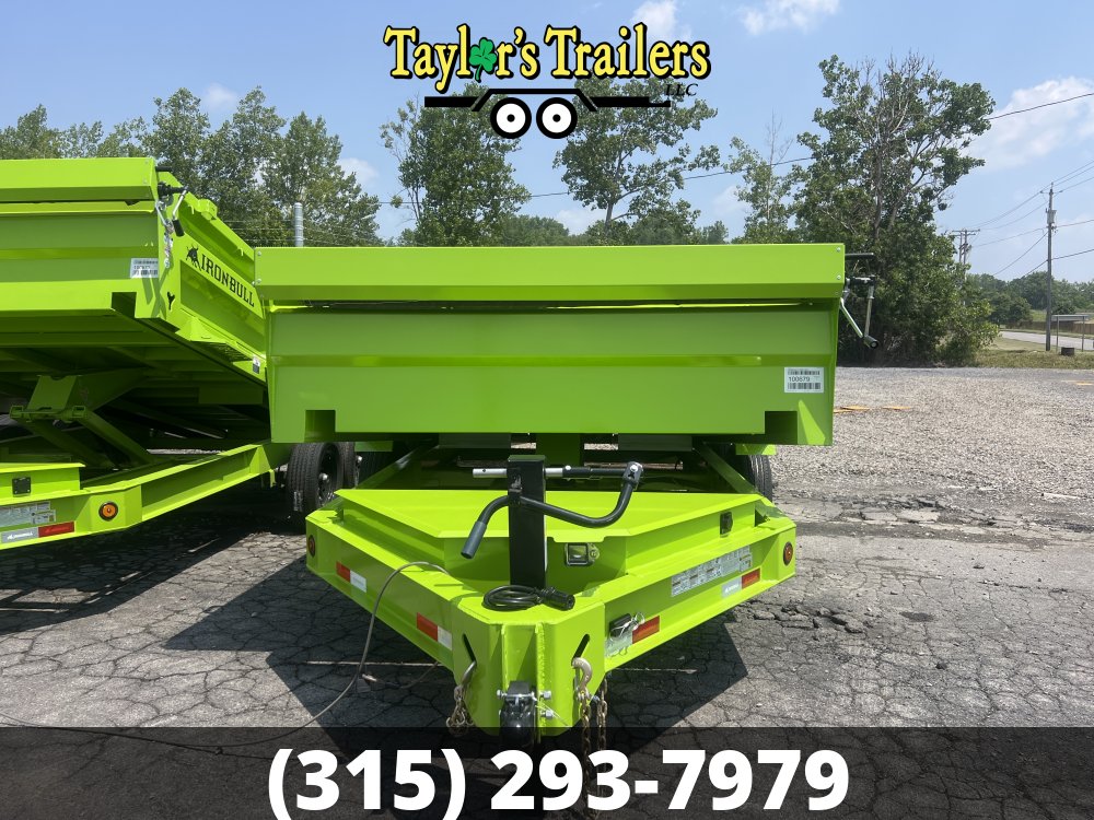 2026 Iron Bull 83x14TA 15k GVW Dump