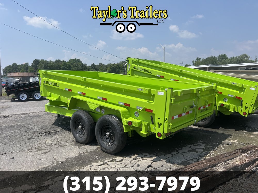 2026 Iron Bull 83x14TA 15k GVW Dump