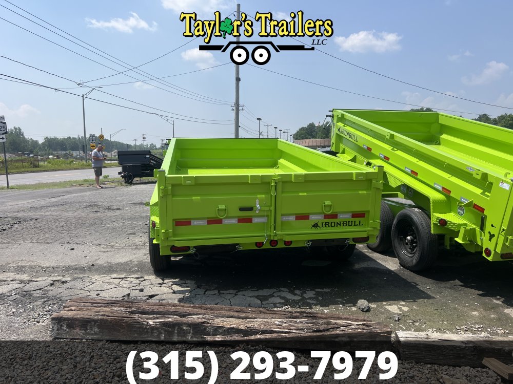 2026 Iron Bull 83x14TA 15k GVW Dump