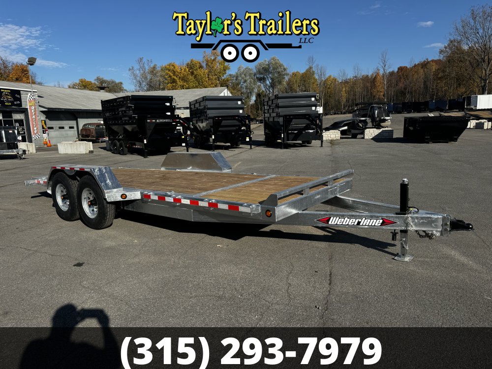 2025 Weberlane 7x16 Equipment Trailer 15K GVW