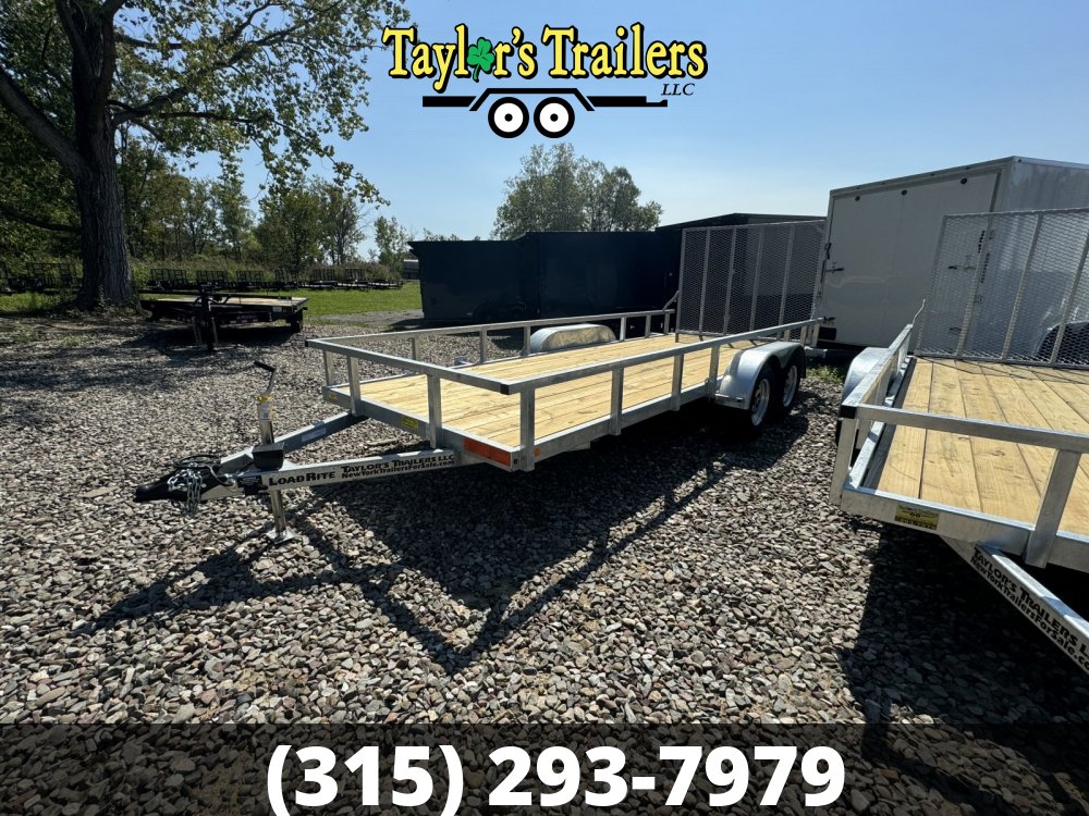 2026 Load Rite 79"X18 7K GVW Galvanized Utility Trailer