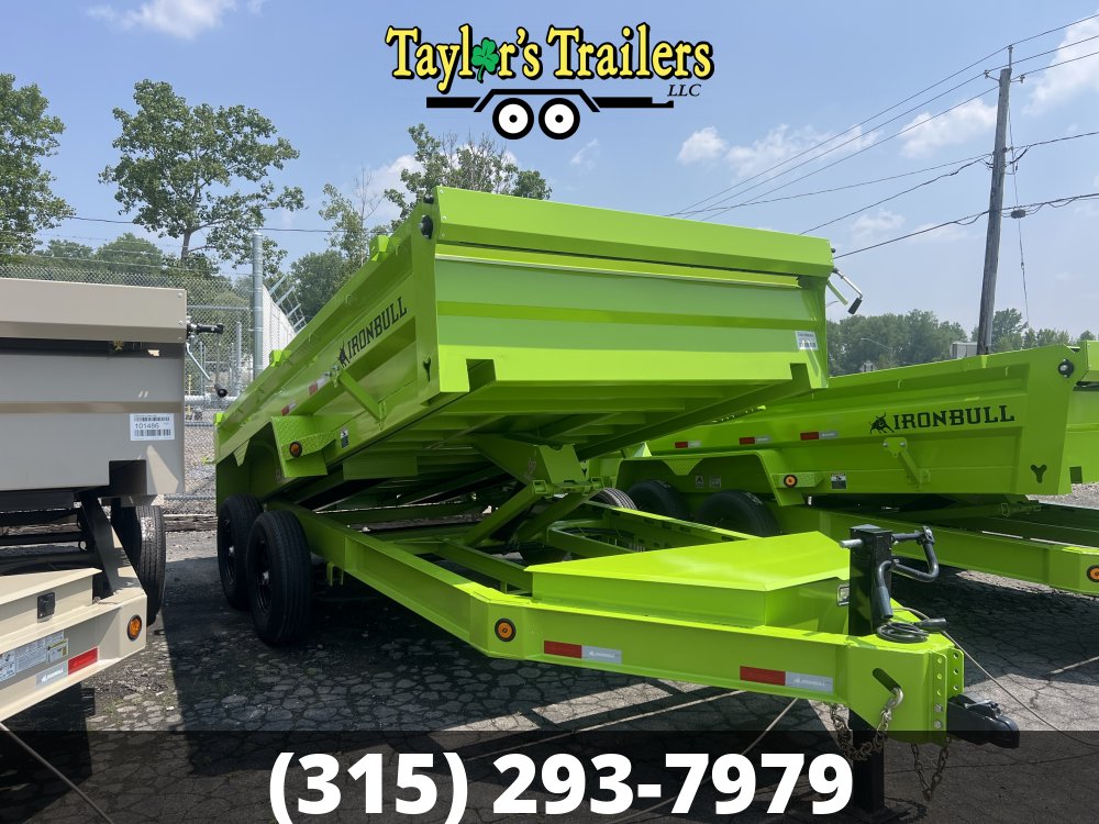 2026 Iron Bull 83x14TA 15k GVW Dump