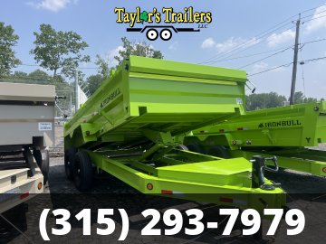 2026 Iron Bull 83x14TA 15k GVW Dump