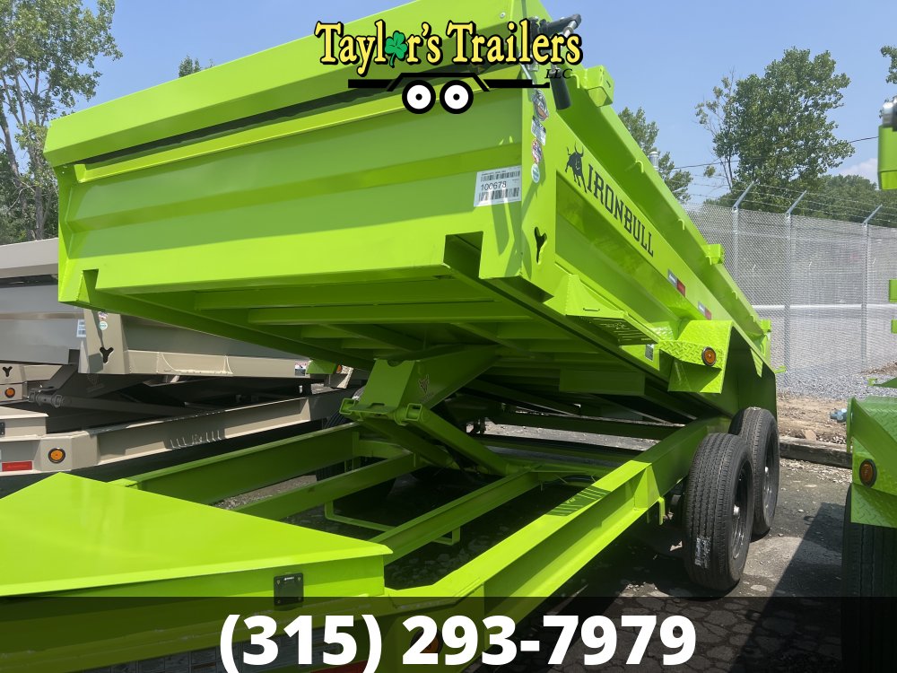 2026 Iron Bull 83x14TA 15k GVW Dump