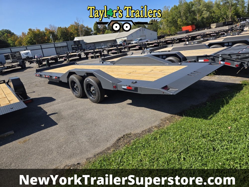 2026 Iron Bull 102x24TA Power Tilt Equipment 16k GVW w/ Drive Over Fenders