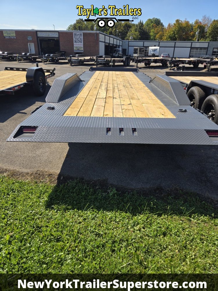 2026 Iron Bull 102x24TA Power Tilt Equipment 16k GVW w/ Drive Over Fenders