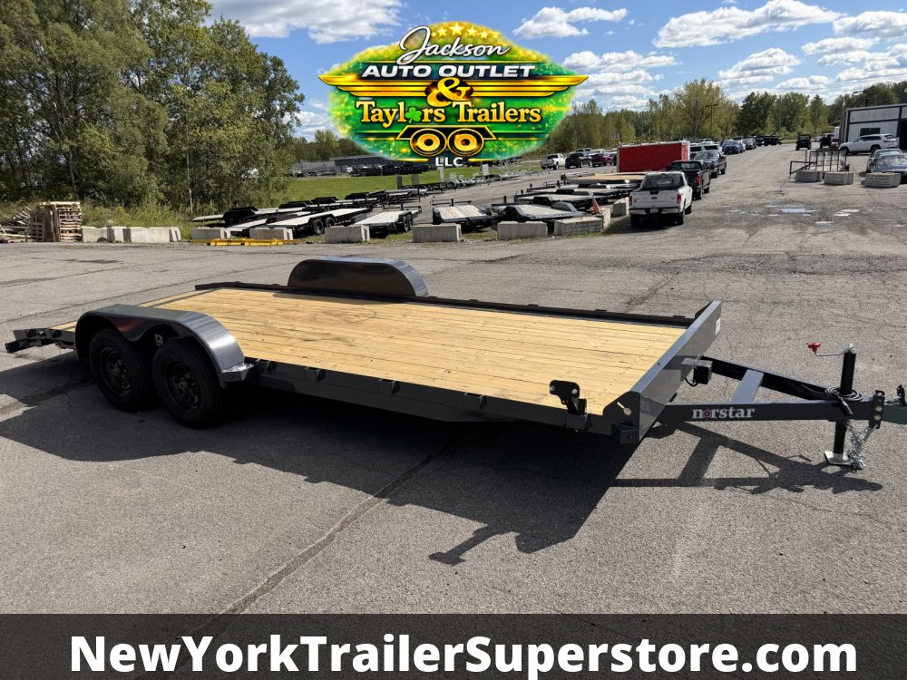 2027 Norstar 83 x 16 Car Hauler w/ Slide Out Ramps 7k GVWR