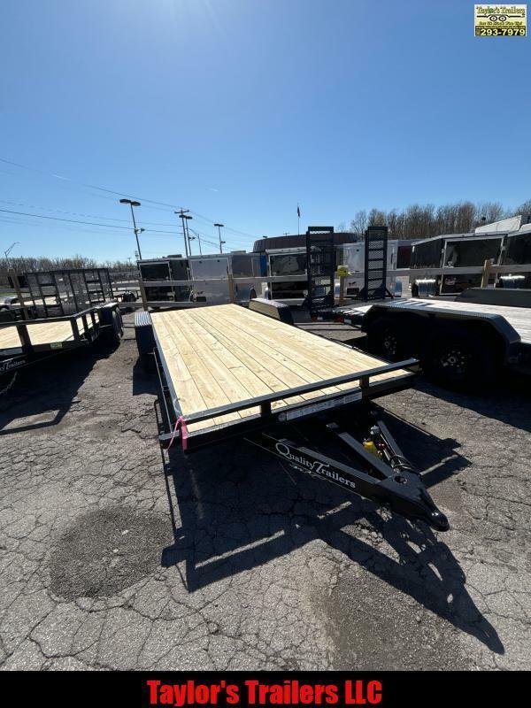 2024 Quality Trailers 82x20 Flatbed Car Hauler 9,990 GVWR