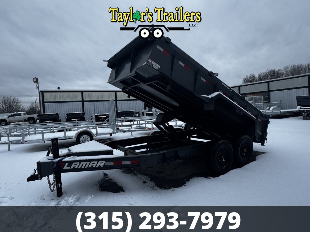 2023 Used Lamar 83x14 Dump Trailer 14K GVW