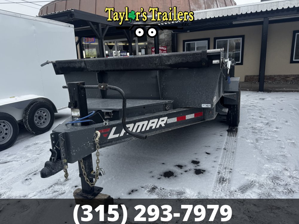 2023 Used Lamar 83x14 Dump Trailer 14K GVW